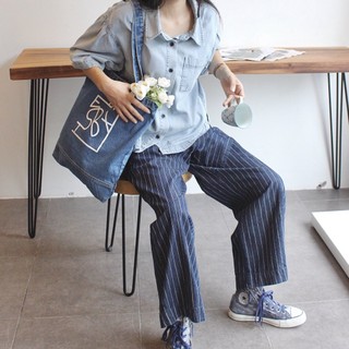 Túi tote jeans LimeBasil