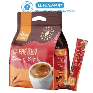 Cà phê 3in1 the coffee house đậm vị việt túi 640g