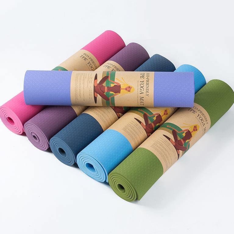 THẢM TẬP YOGA , THẢM TẬP GYM TPE CAO CẤP 2 LỚP