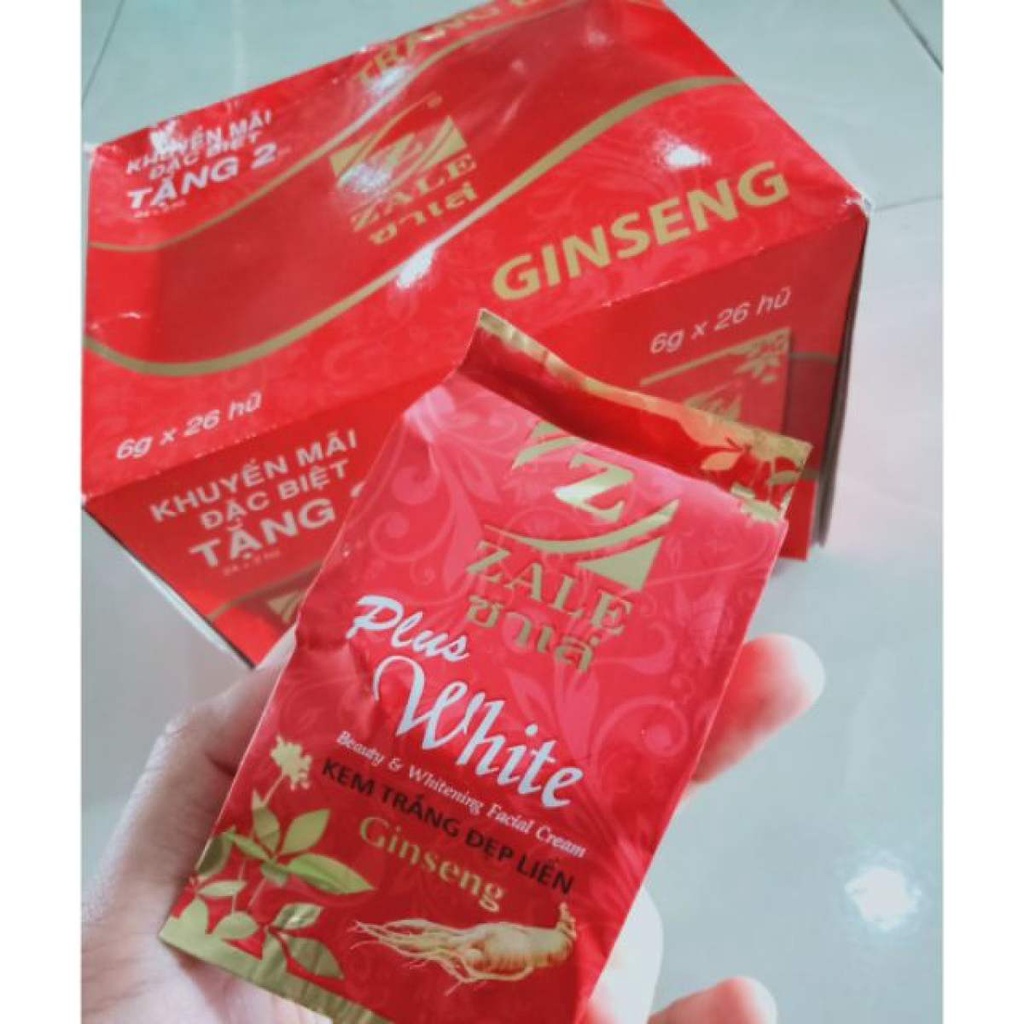 Kem Dưỡng Da za.le. đỏ Sâm Thái Lan