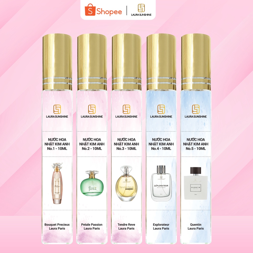 Mẫu Chiết Nước Hoa Pháp Laura Paris Chính Hãng Nhật Kim Anh 10ml Chính Hãng Chính Hãng