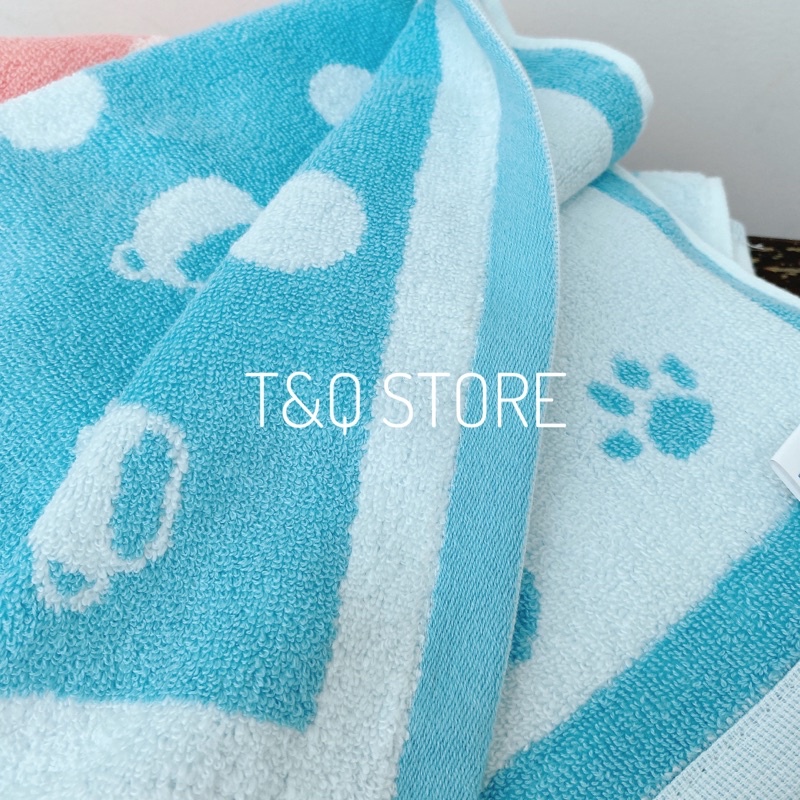 Khăn mặt cotton 50x26cm dày dặn siêu mềm mịn