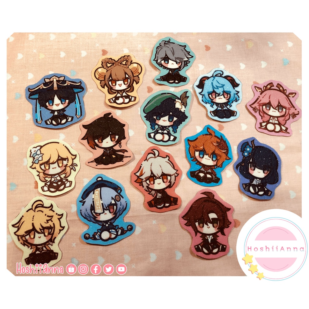 Mini standee Genshin Impact