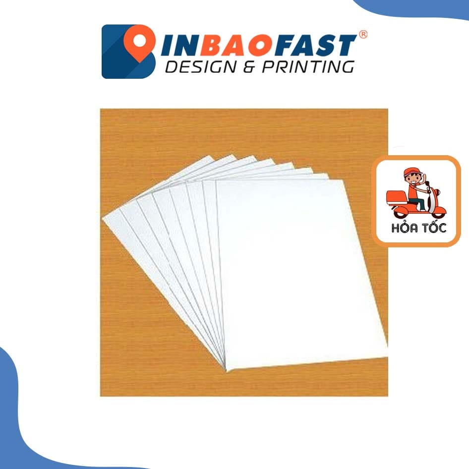 100 tờ Giấy INVORY ,ĐL 250 GSM khổ A4 kt 29,7x21cm làm bìa, hộp quà