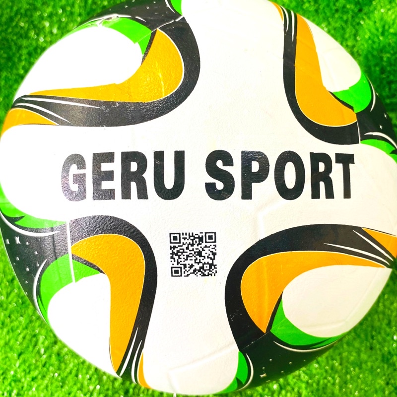 Qủa Bóng Đá cao su GeruSport số 5 + Bóng công ty chính hãng 100% Tặng Kèm Kim Bơm, Túi Lưới Đựng Bóng.