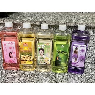 Dầu massage body gừng, hoa hồng chai 750ml