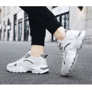 Giày thể thao nam phản quang, Giày sneaker nam đẹp đế cao 5cm