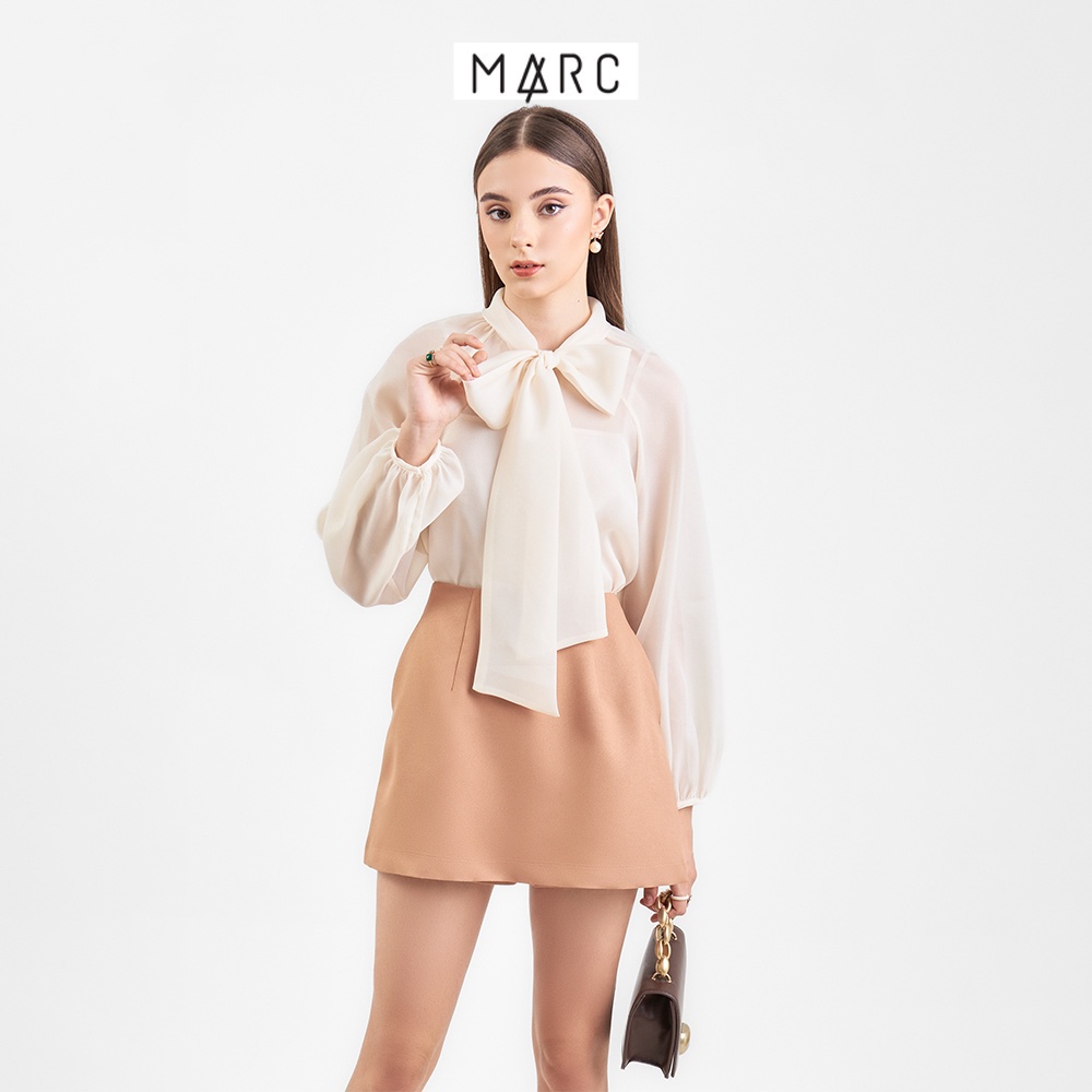 Chân váy chữ A nữ MARC FASHION skort cơ bản 2 túi CBMH092122