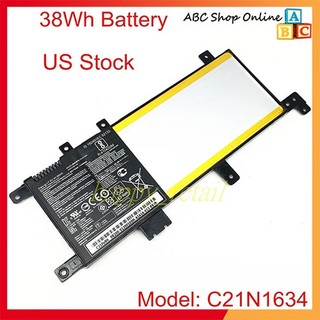 Pin Laptop Asus C21N1634 Vivobook X542U X542UA X542UQ X542UF R542U R542UR A542U A580U FL5900L FL8000U (7.6V-38Wh)