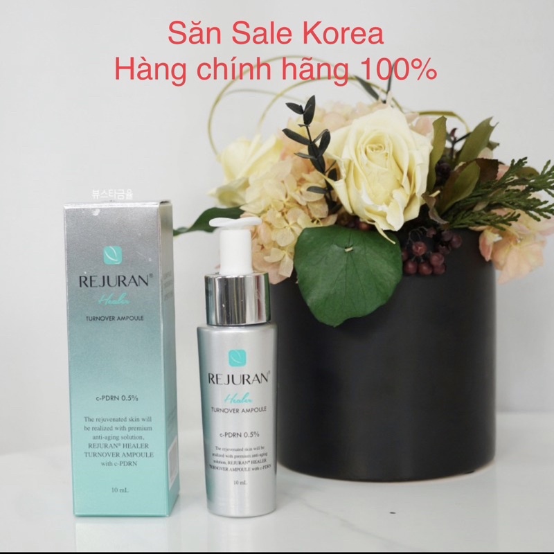 Tinh chất ADN cá hồi Rejuran phục hồi tế bào hư tổn, tái tạo làn da(Hộp 10ml nguyên hộp nguyên tem, tặng 10 gói mini)
