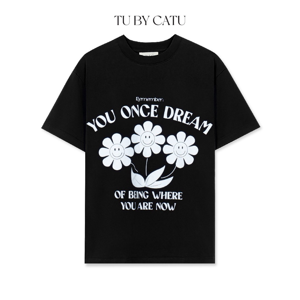 TUBYCATU | Áo thun dream tee đen/ trắng