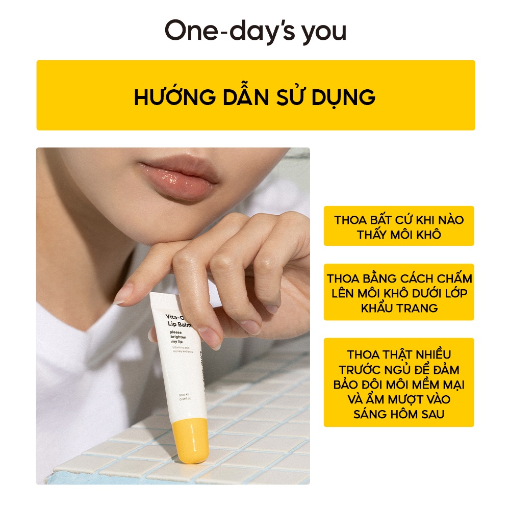 Son Dưỡng Ẩm Và Làm Dịu Môi One Day's You Lip Balm 10ml