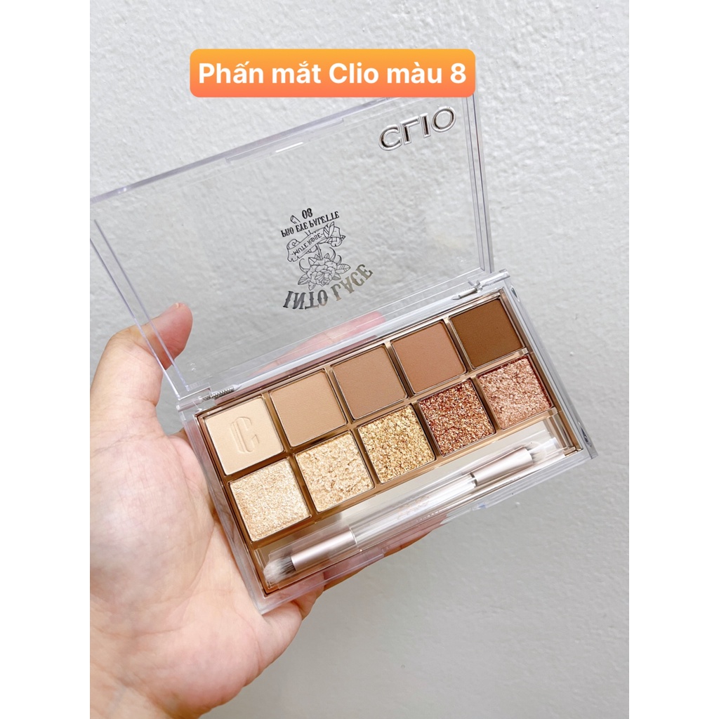 Bảng mắt Clio Pro Eye Palette 02 03 04 05 08 11 12 13 14 15 16 19 20 bảng mắt mèo