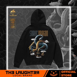 Local brand The Laughter - RỒNG RẮN LÊN MÂY HOODIE- NỈ DA CÁ