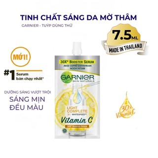 Tinh chất Garnier tăng cường sáng da mờ thâm 7,5ml