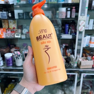 Dầu gội, hấp dầu lạnh Beaut (gội 1000ml) (hấp dầu 1000ml) (mẫu mới)