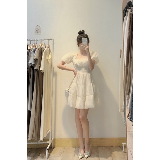 Váy tơ mềm mại