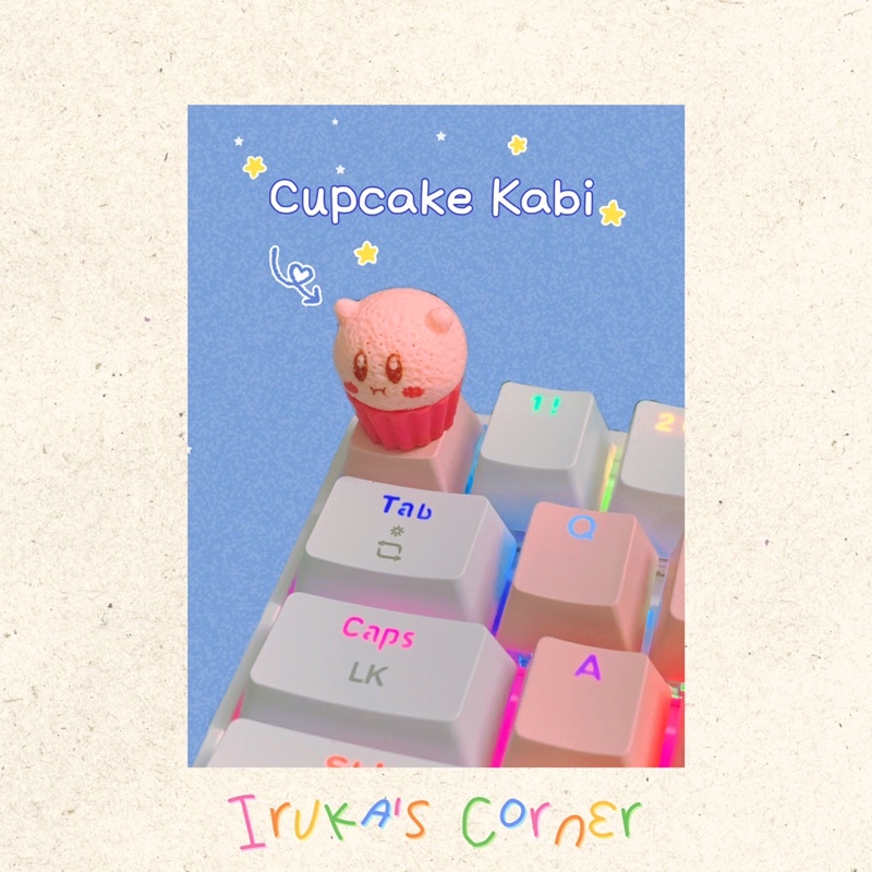✨Keycap nhân vật hoạt hình Ngôi sao Kabi Nút bàn phím cơ ABS doubleshot✨🌷✨
