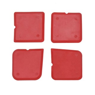 Miết keo silicon dán kính, 4 miếng miết keo silicon đa năng