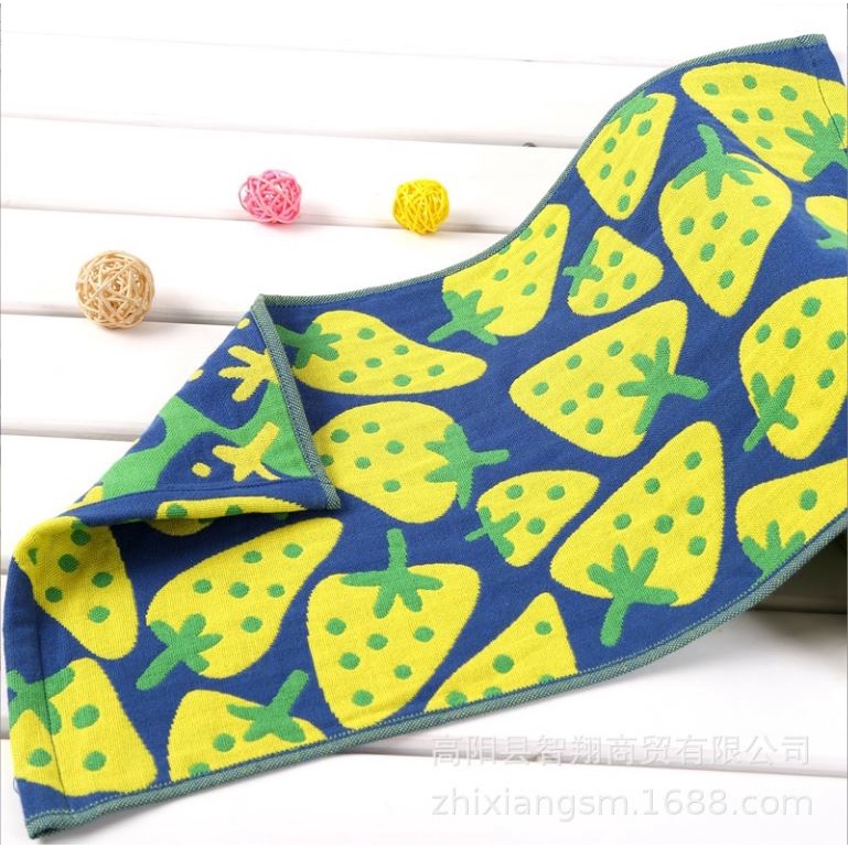 🔴Khăn mặt Xô Cotton Sợi tre Organic size 25*50cm siêu mềm