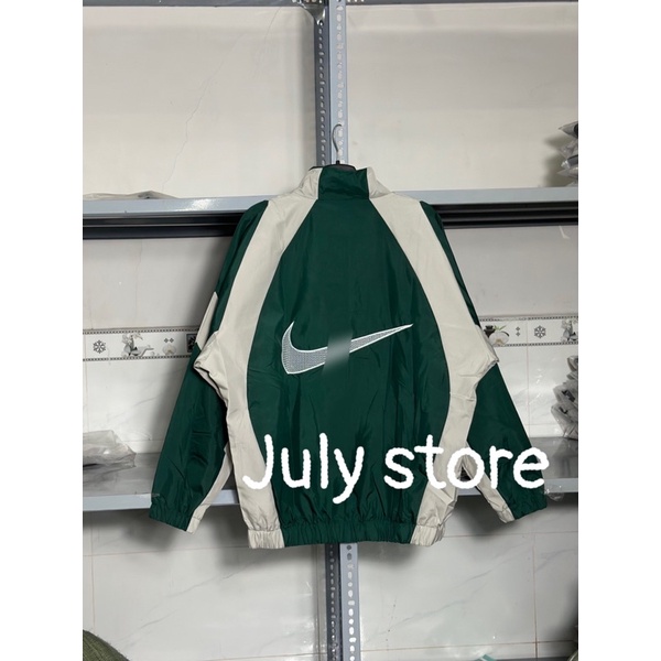 Áo Khoác Ni-ke Air Chữ Thêu Dù 2 lớp dày dặn chuẩn hình - Hàng Full Bọc Tag