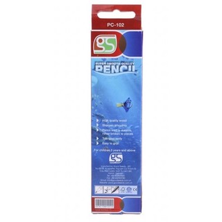Bút chì gỗ super writer gs-pc 02 2b hộp 12 bút - vpp giá tốt