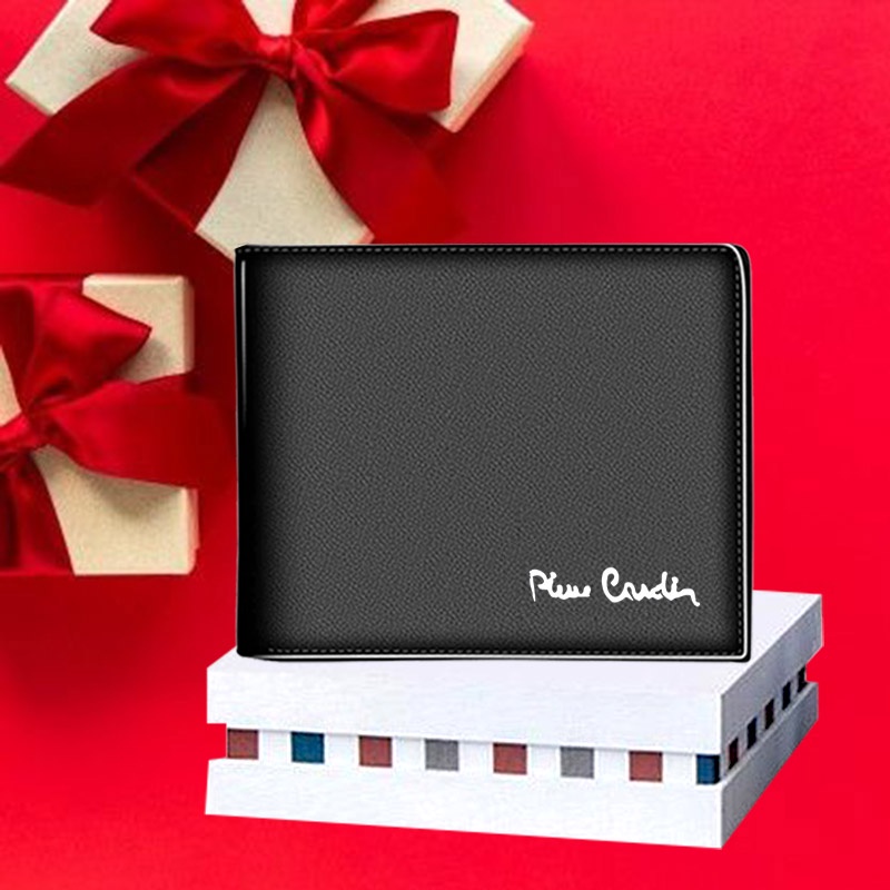 Xả hàng ví da nam - Quà tặng sinh nhật nam giới full túi hộp quà tặng y hình - Hàng Việt Nam xuất khẩu