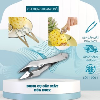 Dụng cụ gắp mắt dứa inox - Kẹp nhíp gắp mắt dứa siêu nhanh