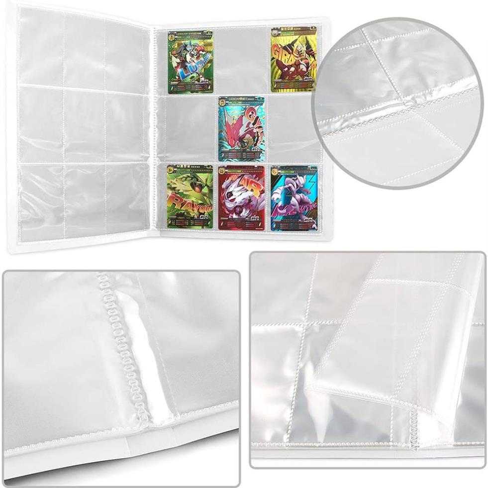Album Đựng Thẻ Bài Pokemon,Khe Đựng 240 Thẻ Bài,Sách Đựng Bộ Sưu Tập Thẻ Bài Pokemon