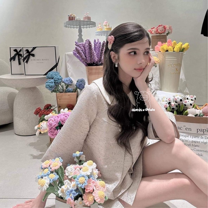 | AimeexOhlala Hairpin | KẸP NƠ PASTEL DỄ THƯƠNG