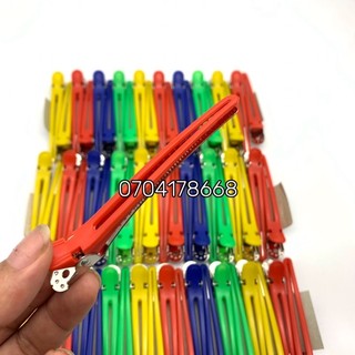 Kẹp mỏ vịt chia tóc chuyên dụng hỗ trợ nhuộm tóc làm tóc