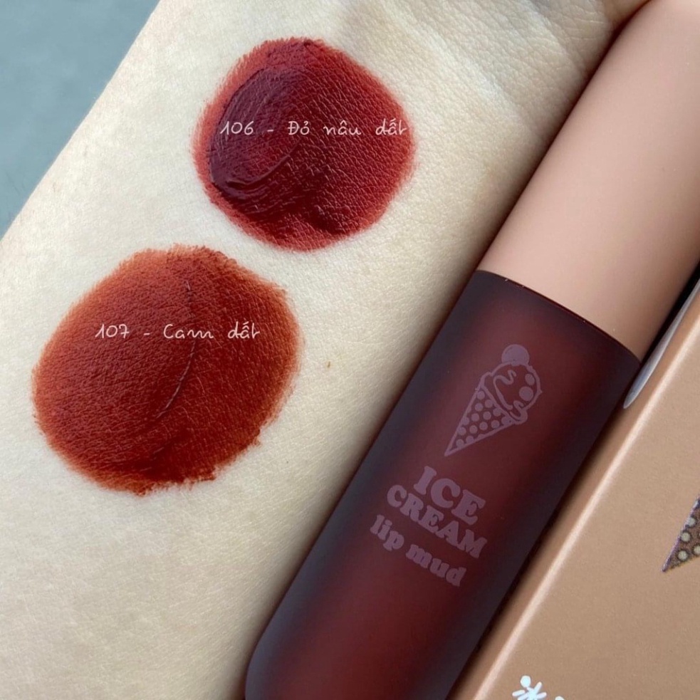 Son Kem Lì Wodwod Mềm Mịn Như Nhung lên màu cực sang Cao Cấp