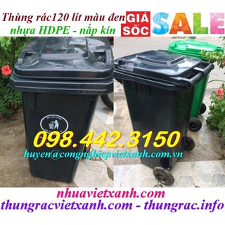 Thùng rác 120 lít