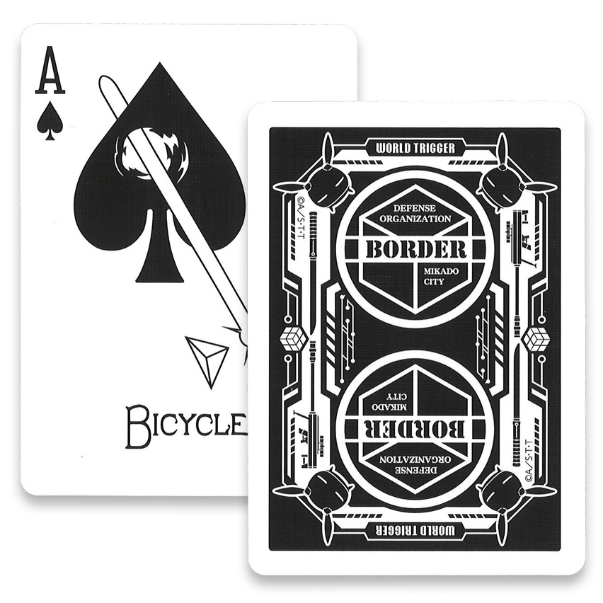 Bài tây Poker Bicycle Manga World Trigger Playing Cards