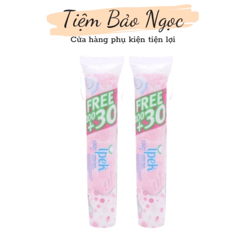 Bông tẩy trang Ipek 130 miếng