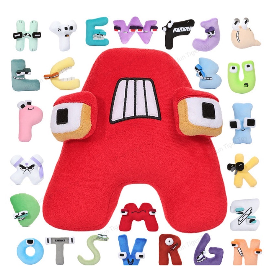 Bộ 26 Thú Bảng chữ cái tiếng việt Gấu bông Nhồi Bông Alphabets Alphabet Lore Roblox Gấu bông chữ cái