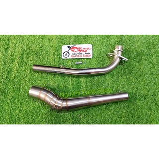 Cổ Pô Chất Lượng Cao 2 Khúc Xe Wave Blade
