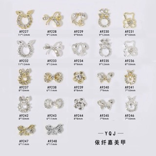 Charm nail, charm gắn móng cao cấp, phụ kiện trang trí móng tay