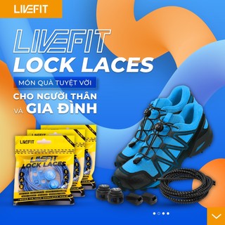 Dây Giày Thông Minh Phản Quang 3 Vạch LiveFit Lock Laces