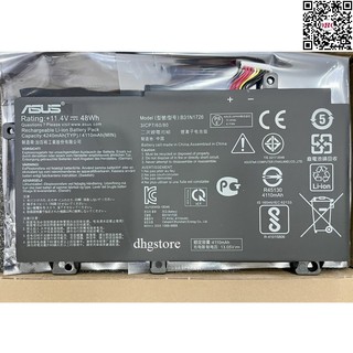 Pin laptop Asus Gaming FX504 FX504GD FX505 FX505GE FX506 FX506LI FX506LH FX506HC FX706H FX706HC B31N1726 48Wh Cáp Ngắn