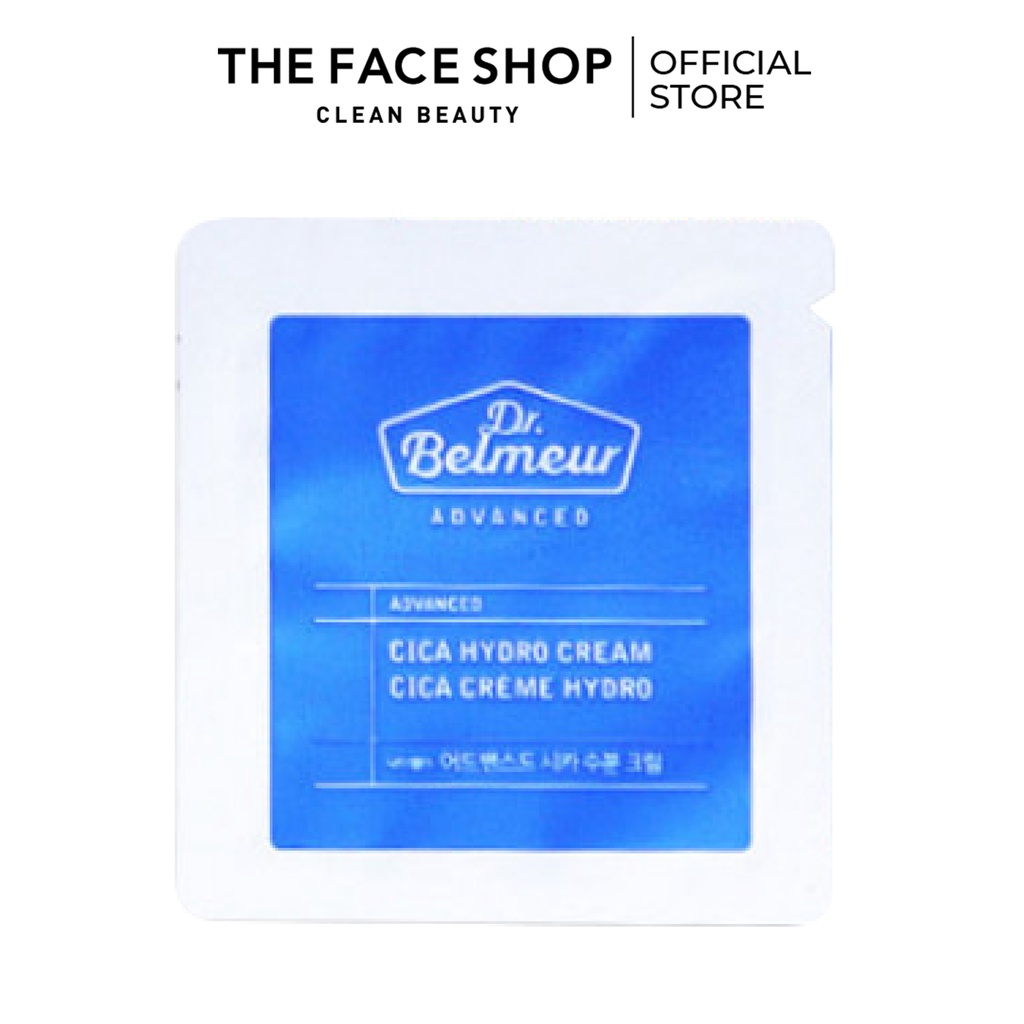 (Sample) Kem Dưỡng Da Thefaceshop Dr.Belmeur Advanced Cica Hydro Cream 1.2Ml