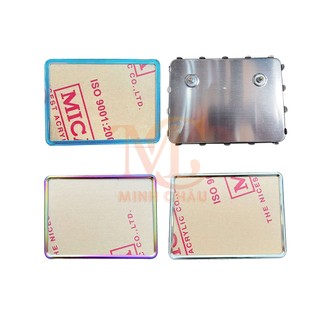 Khung biển số xe inox gò gắn mọi dòng xe máy - ốp biển số xe máy - khung biển bảng số xe máy