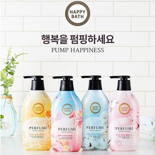 Sữa tắm Happy bath 900ml - Hàn Quốc ( mua 2 chai tặng kèm 1 gương trang điểm )