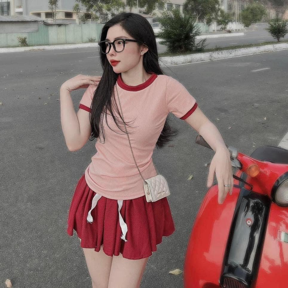 Set váy Cao Cấp /Năng động mùa hè dạo phố Hotgirl