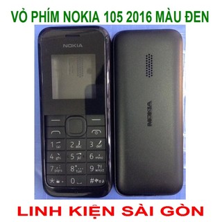 Vỏ phím nokia 105 2016 màu đen