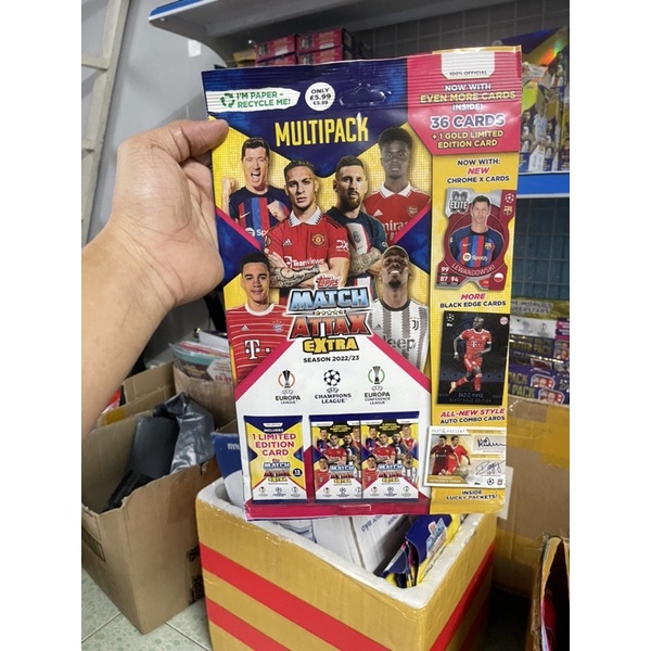 Match attax champions league EXTRA mùa 22/23