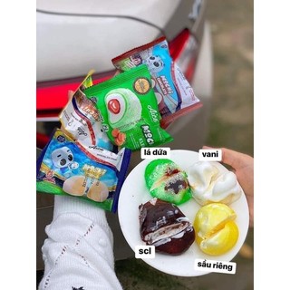 Kem Mochi Aice Hadilao mix 4 vị thùng 40 cái