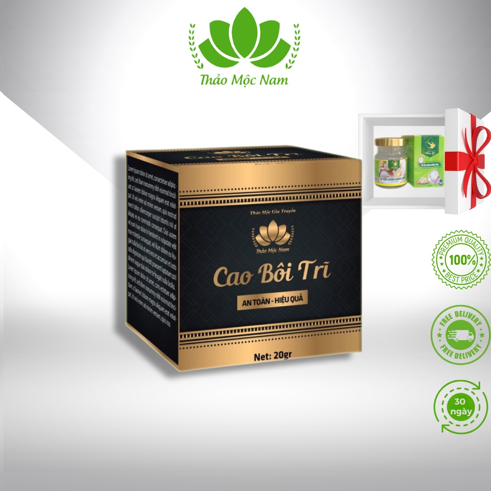 Cao bôi trĩ gia truyền THẢO MỘC NAM - 1 hộp / 20gr