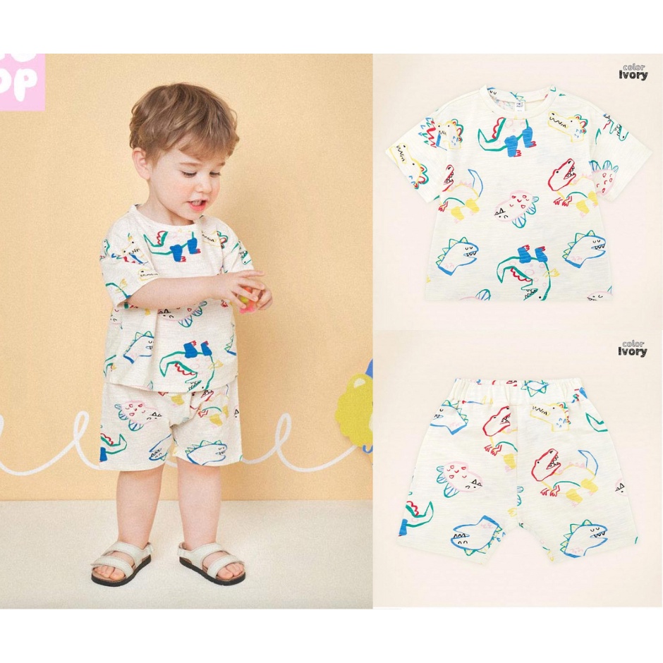 (90)quần hè cotton khủng long ebpuin04