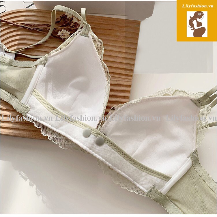 Áo Ngực Bà Bầu ,bra áo lót cotton cho con bú và sau sinh không gọng nâng đỡ chống chảy sệ cho mẹ bầu mới 2021